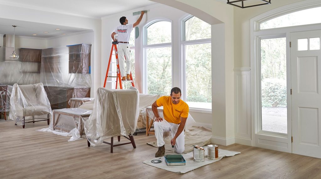 Painting your house with professionals